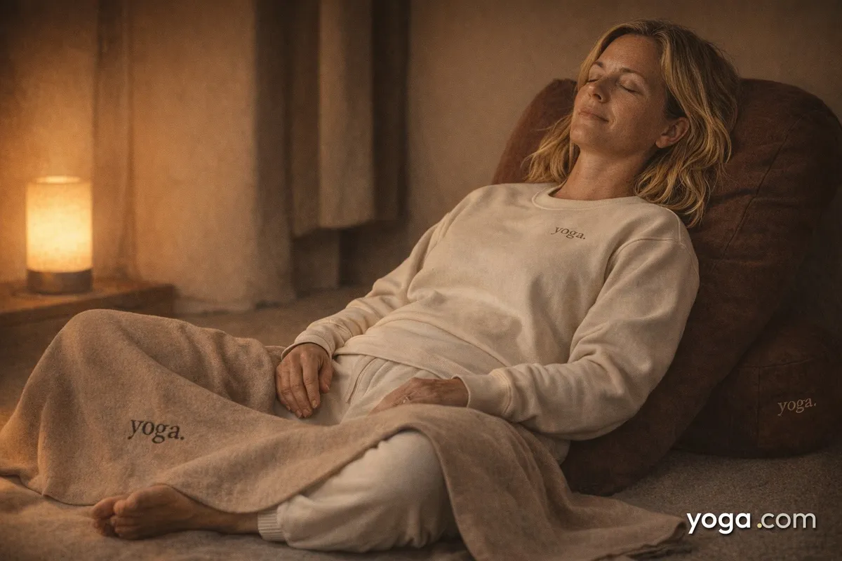 A Restorative Yoga Sequence for Quiet Rest: Three Poses, Held Long - pillar item